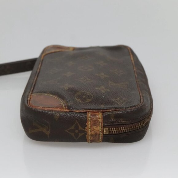 LOUIS VUITTON Monogram Marly Dragonne PM Clutch Bag - Picture 5 of 16